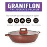 Caçarola Baixa 28cm Antiaderent Cobre Graniflon Moda do Chef - 9