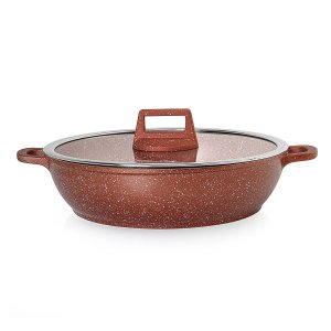Caçarola Baixa 28cm Antiaderent Cobre Graniflon Moda do Chef