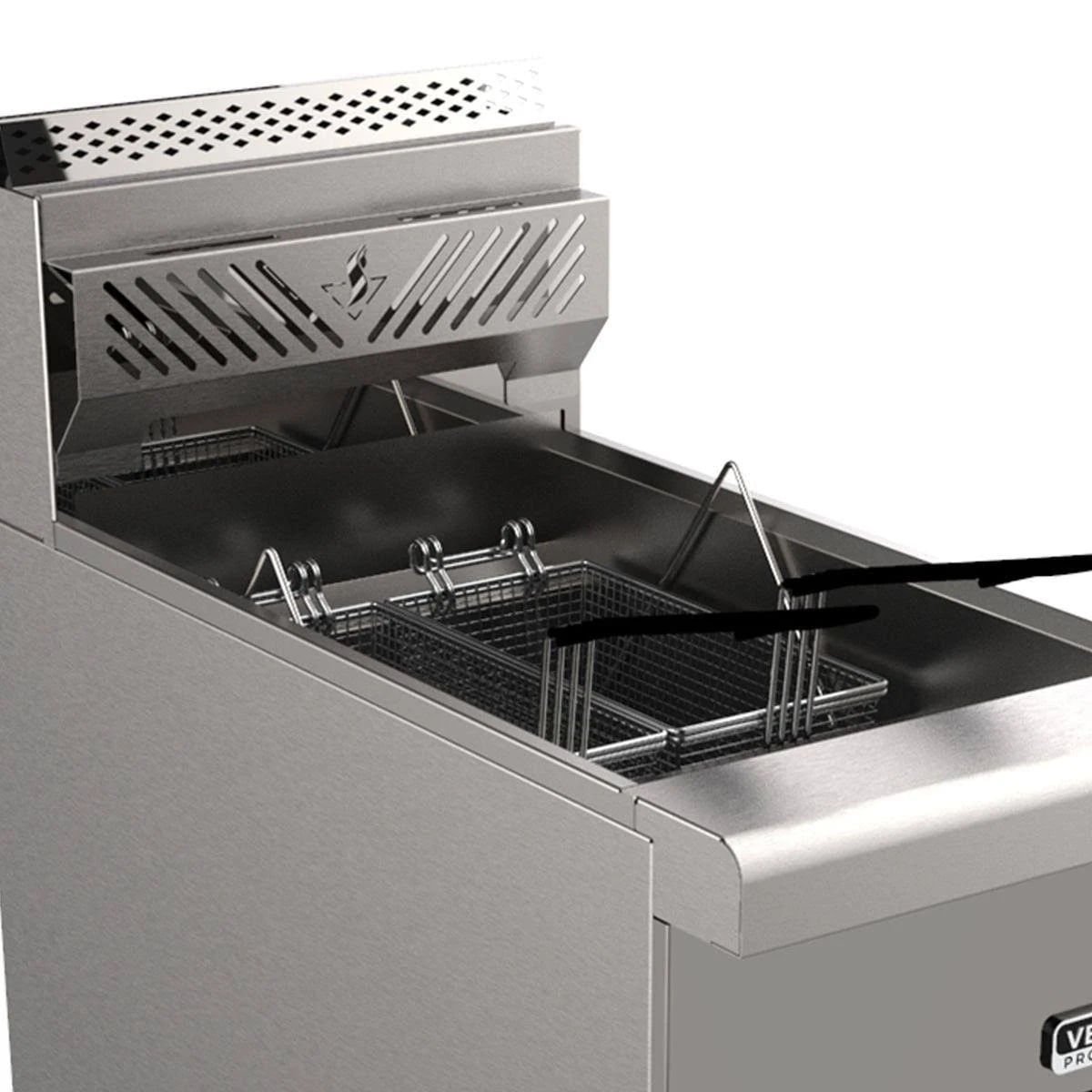 Fritadeira Gas Inox Gabinete Zona Fria Rfb40 16 Litros - Venancio - 10