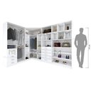 Ver imagem 6 de KIT CLOSET 2,00A COM GAVETEIRO E CABIDEIRO M277.B MUNDI MOVEIS