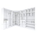Ver imagem 2 de KIT CLOSET 2,00A COM GAVETEIRO E CABIDEIRO M277.B MUNDI MOVEIS