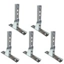 Ver imagem 1 de Kit 5 Suporte Fixação para Motor Portão Basculante Ajustável