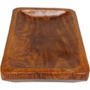 Ver imagem 4 de Centro de Mesa Decorativo de Madeira Natural 7x41x26cm Sala Jantar Decoração