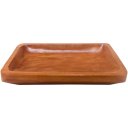 Ver imagem 1 de Centro de Mesa Decorativo de Madeira Natural 7x41x26cm Sala Jantar Decoração