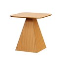 Ver imagem 4 de Mesa de Canto Base Pirâmide 50cm 100% MDF 2026 Marrom