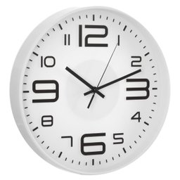 Relógio De Parede Decorativo Silencioso 30 Cm / REL-593 PGB Relógio de Parede 593 Branco - 1