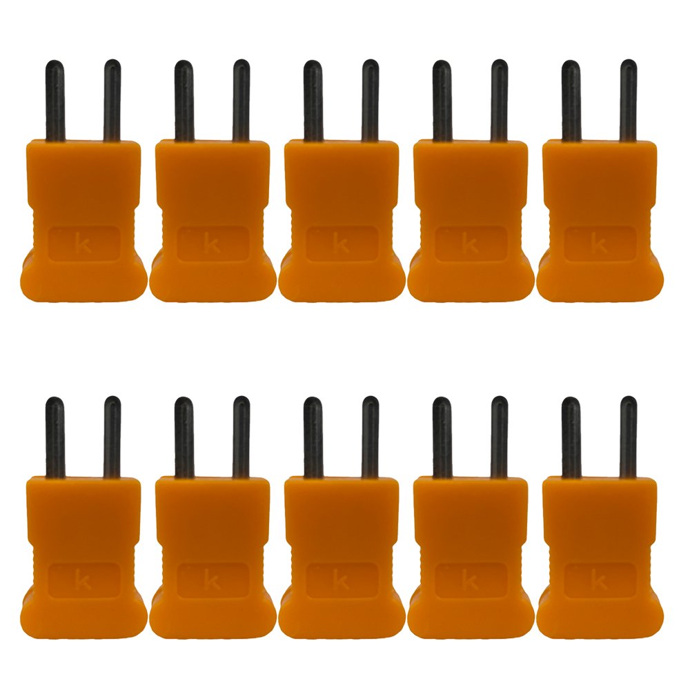 Kit 10 Conector Para Sensor Modelos S01K A S09K Mini Tipo K Macho Adaptador - 1