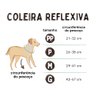 Coleira Reflexiva Preto e Vermelho Tam. M Mimo - PP083 PP083 - 4
