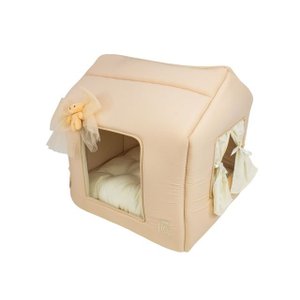 Casinha para Cachorro e Gato Pata Chic Ou-ju Bege