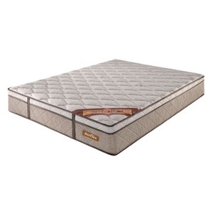 Colchão King Size Molas Ensacadas Espuma D33/d40 Suporte Firme e Macio Alto 34cm Certificado Inmetro