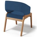 Ver imagem 6 de Kit 05 Cadeiras de Jantar e Estar Living Estofada Lince L02 Suede Azul Marinho - Lyam Decor