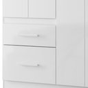 Ver imagem 6 de Guarda Roupa Solteiro Madri 4 Portas Branco Flex Moval