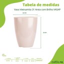 Ver imagem 2 de Vaso Vietnamita 31 (9,6l) Areia com Brilho Vasap