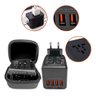 Adaptador Universal de Viagem 36w 4 Usb e 2 Usb-c Portátil - 1