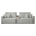 Ver imagem 4 de Sofá 3 Lugares Reclinável 192cm Modulado Console Usb Benedict Boucle K01 - D'rossi