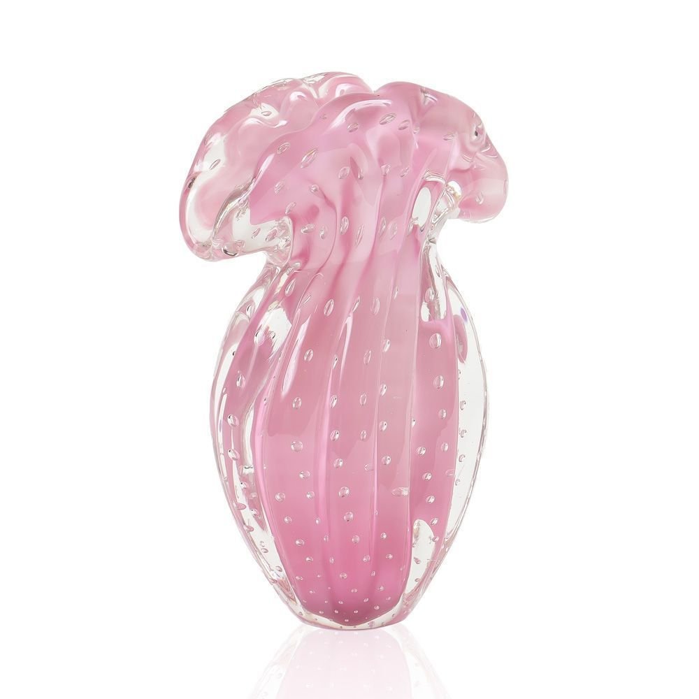 Vaso Murano Single Rosa Chiclete