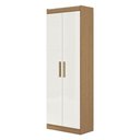 Ver imagem 5 de Guarda Roupa Casal Coimbra 2005138 com Armário Multiuso New 2000191 e Cômoda 2014148 Atacama Off