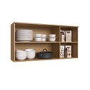 Ver imagem 4 de Armário Aéreo de Cozinha 3 Portas Gaia  Móveis