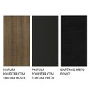Ver imagem 2 de Conj. Mesa Tampo De Vidro 4 Cadeiras Rustic/Preto