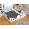 Cama Casal Penelope Branca para Colchão 188x138 - 2