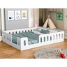 Cama Casal Penelope Branca para Colchão 188x138 - 1