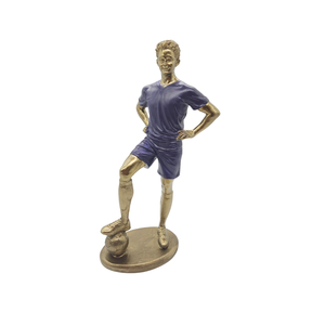 Escultura Jogador de Futebol