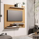 Ver imagem 1 de Painel Suspenso Osiris para Tv 32 Polegadas Ripado/off-white