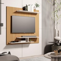 Painel Suspenso Osiris para Tv 32 Polegadas Ripado/off-white - 1