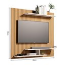 Ver imagem 3 de Painel Suspenso Osiris para Tv 32 Polegadas Ripado/off-white