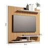 Painel Suspenso Osiris para Tv 32 Polegadas Ripado/off-white - 3