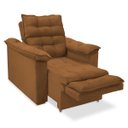 Ver imagem 3 de Poltrona do Papai Confortável Reclinável e Retrátil:terracota