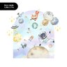 Adesivo de Parede Infantil Arco Decorativo Astronauta Aquarela - Painel - 3