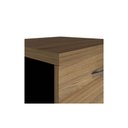 Ver imagem 4 de Armário Escritório Arquivo 4 Pastas 46,5 Macadamia Preto