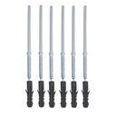 Ver imagem 6 de Kit 3 Prateleiras Porta Quadros 40 X 15cm Vermelha Suporte Invisível