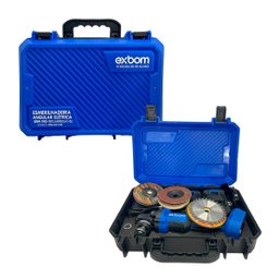 Lixadeira Esmerilhadeira Angular 48v 25 Peças 20000mah Exbom - 7