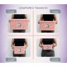 Caixa Cesto Organizador Rosa Uninjet 17l Floral:rosa - 4