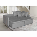 Ver imagem 3 de Sofá Cama Dubai 4 Lugares 1,80m Retrátil e Reclinável | Conforto e Design Moderno de Casa Estofados