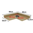 Ver imagem 4 de Tampo para Canto "l" 90cm Grazi 100% Mdf Grazi