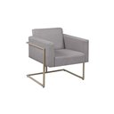 Ver imagem 1 de Cadeira Decorativa Reforçada para Recepção e Clinica