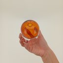 Ver imagem 5 de Vaso Decorativo de Vidro Âmbar 10x10x10cm Enfeite Sala Mesa Estante Aparador