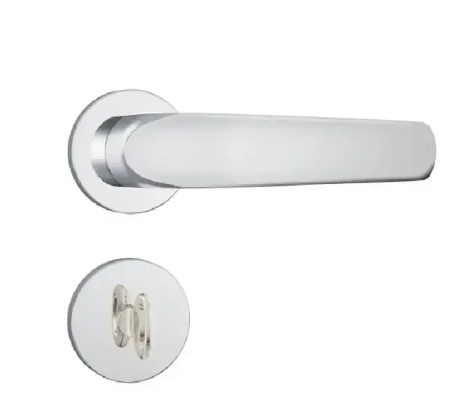 Fechadura 1620/37 - Banheiro Roseta Rd Inox Escovado