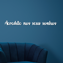 Ver imagem 2 de Letreiro de Parede Acredite nos seus Sonhos em MDF