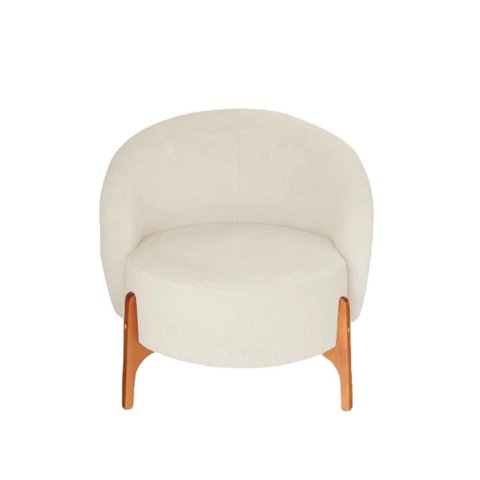 Poltrona Decorativa Ariela Bouclê Ds
