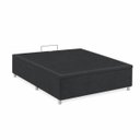 Ver imagem 3 de Base Cama Box Casal com Bau 1,38x1,88 Mts Valentina Vilajo: Suede Preto