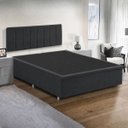 Ver imagem 1 de Base Cama Box Casal com Bau 1,38x1,88 Mts Valentina Vilajo: Suede Preto