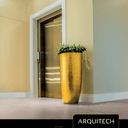 Ver imagem 3 de Rodapé Poliestireno 12cm Frisado Branco 51012 Arquitech