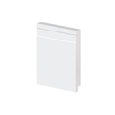 Ver imagem 1 de Rodapé Poliestireno 12cm Frisado Branco 51012 Arquitech