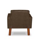Ver imagem 3 de Mini Poltrona Cadeira Infantil Nina de Criança Suede Marrom