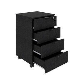 Kit 2 Gaveteiros Volantes 4 Gavetas Kugv44 Kuadra Yescasa - 5