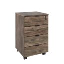 Ver imagem 6 de Kit 2 Gaveteiros Volantes 4 Gavetas Kugv44 Kuadra Espresso Móveis